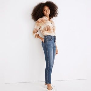 Madewell Tall Curvy Stovepipe Jeans.